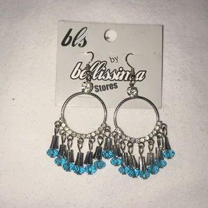 Blue earrings
